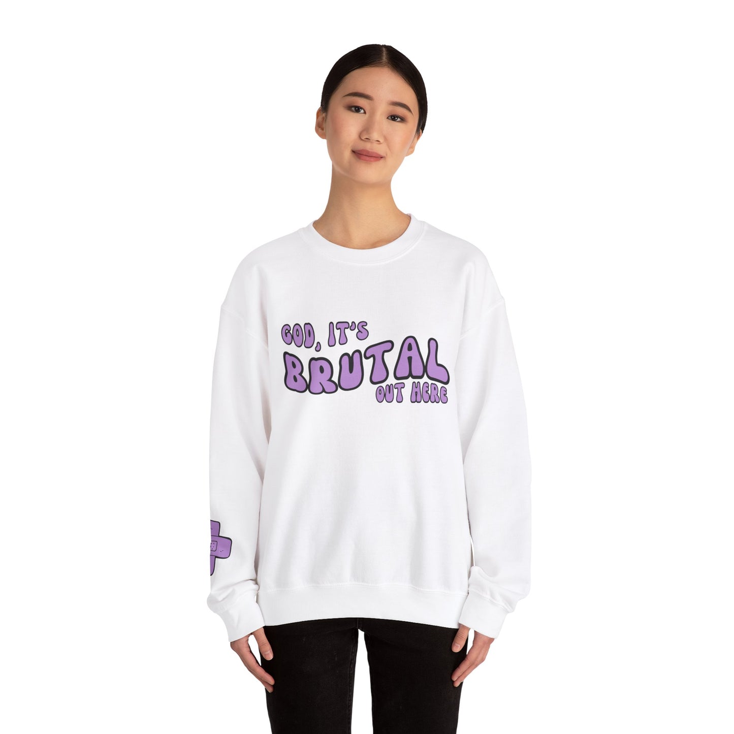 God Its Brutal Out Here Sweatshirt, Olivia Rodrigo Merch, Olivia Rodrigo Sweatshirt, Olivia Rodrigo Guts, Guts Album