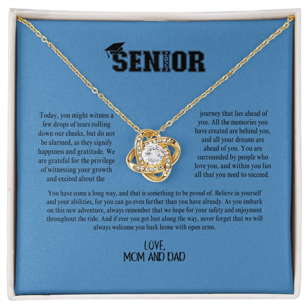 Senior 2023-Love Knot Necklace