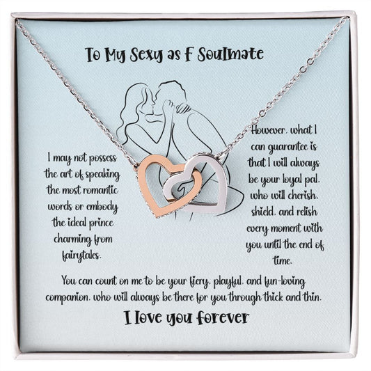 To My Sexy as F Soulmate-Interlocking Hearts