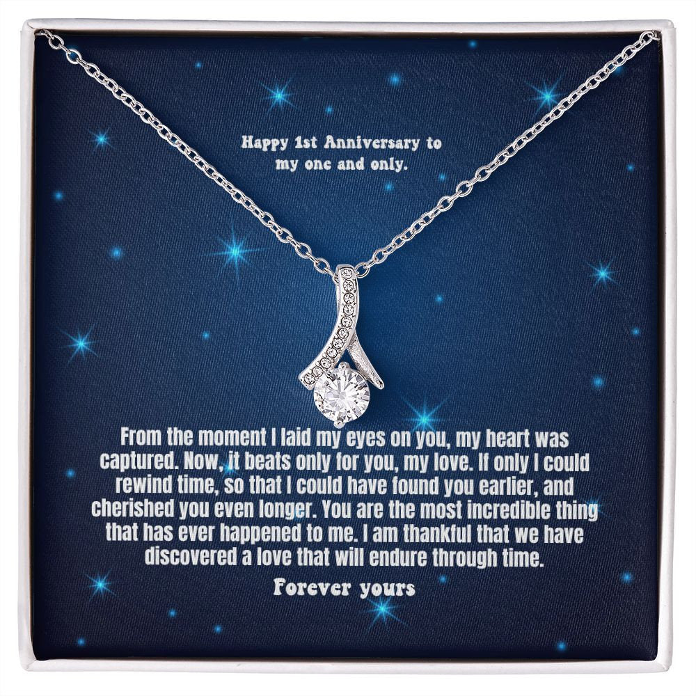 Happy 1st Anniversary-Alluring Beauty Necklace